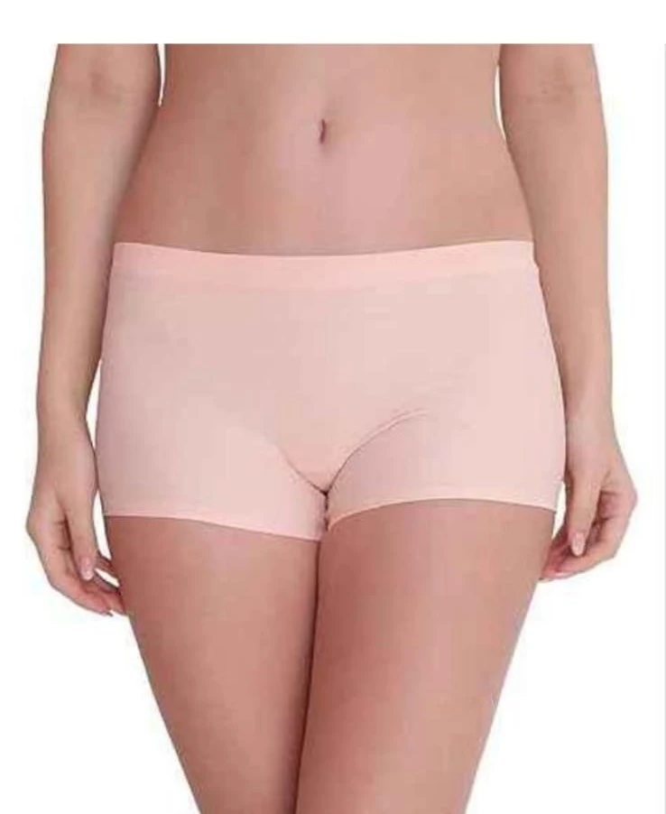 Pack of 4 Boyshort Panties – Full Coverage Cotton / Stretch Panty
