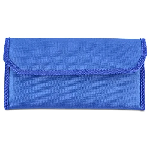 Nylon Multiple Cheque Book Holder Or Card Holder With 10 Pocket Handbag (Dashing Brown)