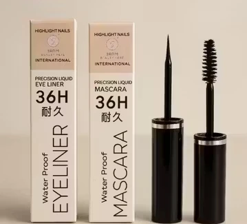 TJI Liquid Eyeliner & Volume Mascara Duo | 36H Stay, Waterproof, No Smudge Eye Makeup Set (Pack OF 2)