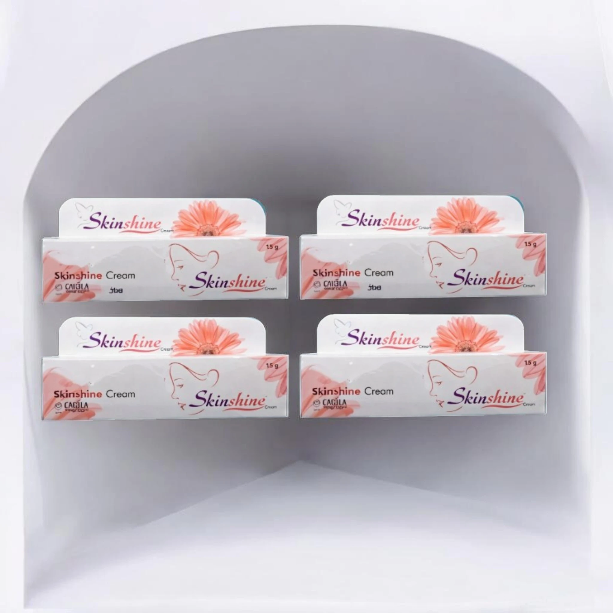 New launch Skin shine  15gm skin wwhitening cream pack-5pc