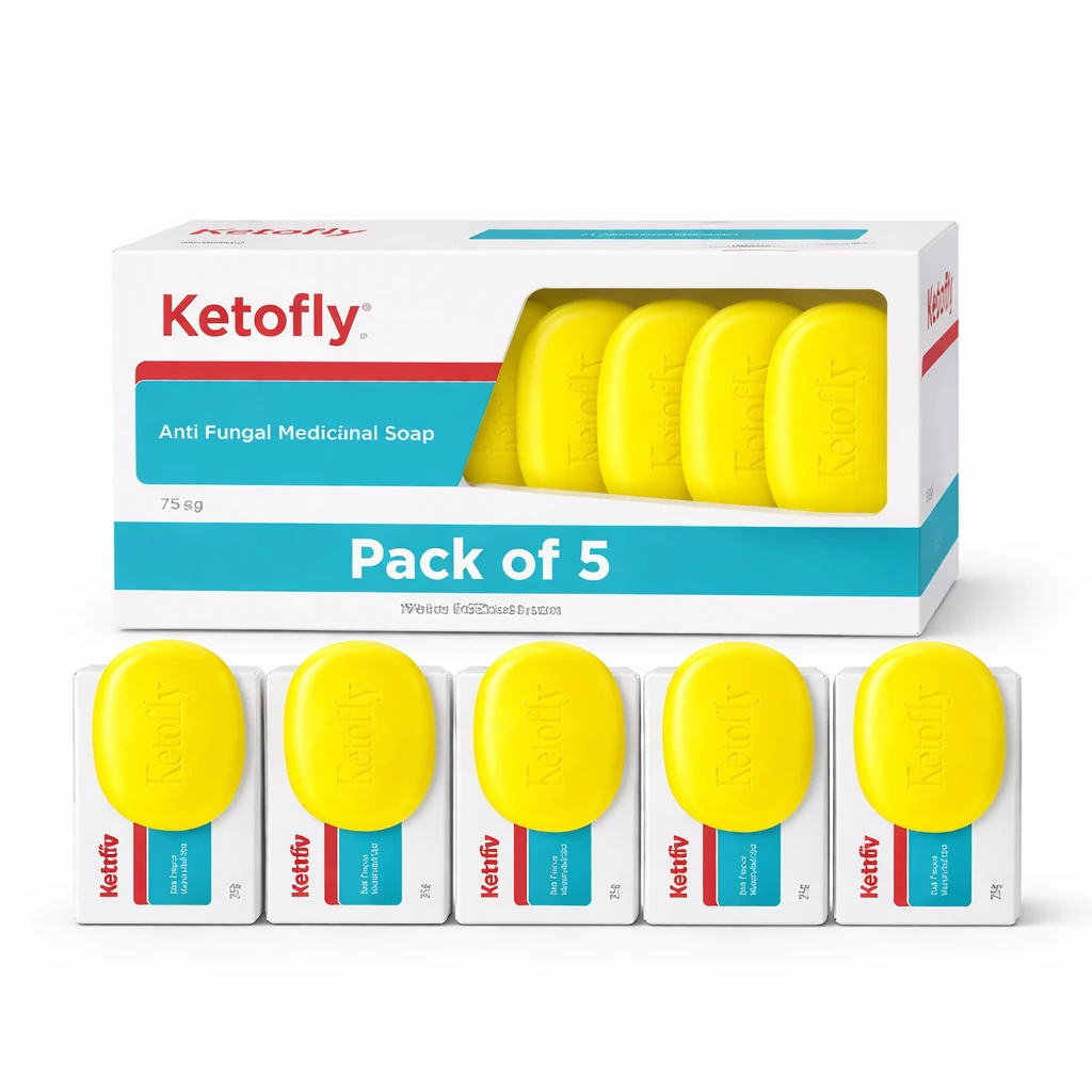 Ketofly soap pack of 5pc combo.